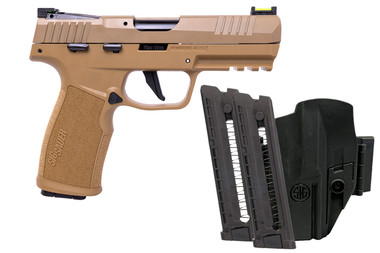 SIG P322 SUPPRESSOR READY .22 LR PISTOL OPTICS READY SLIDE, TACPAC FDE