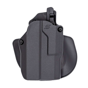 Safariland SOLIS12835A0C3411 Solis ALS  OWB Black Compatible w/ Glock 19 Right Hand