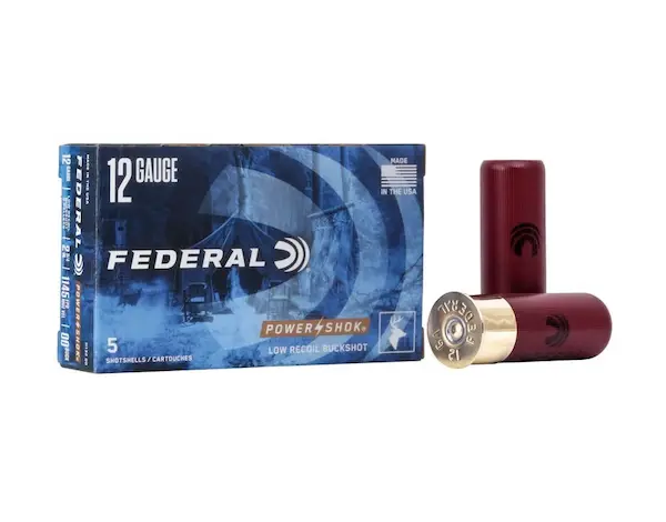 FED 12GA 23/4" 00BK 9 PELLET 5/BX