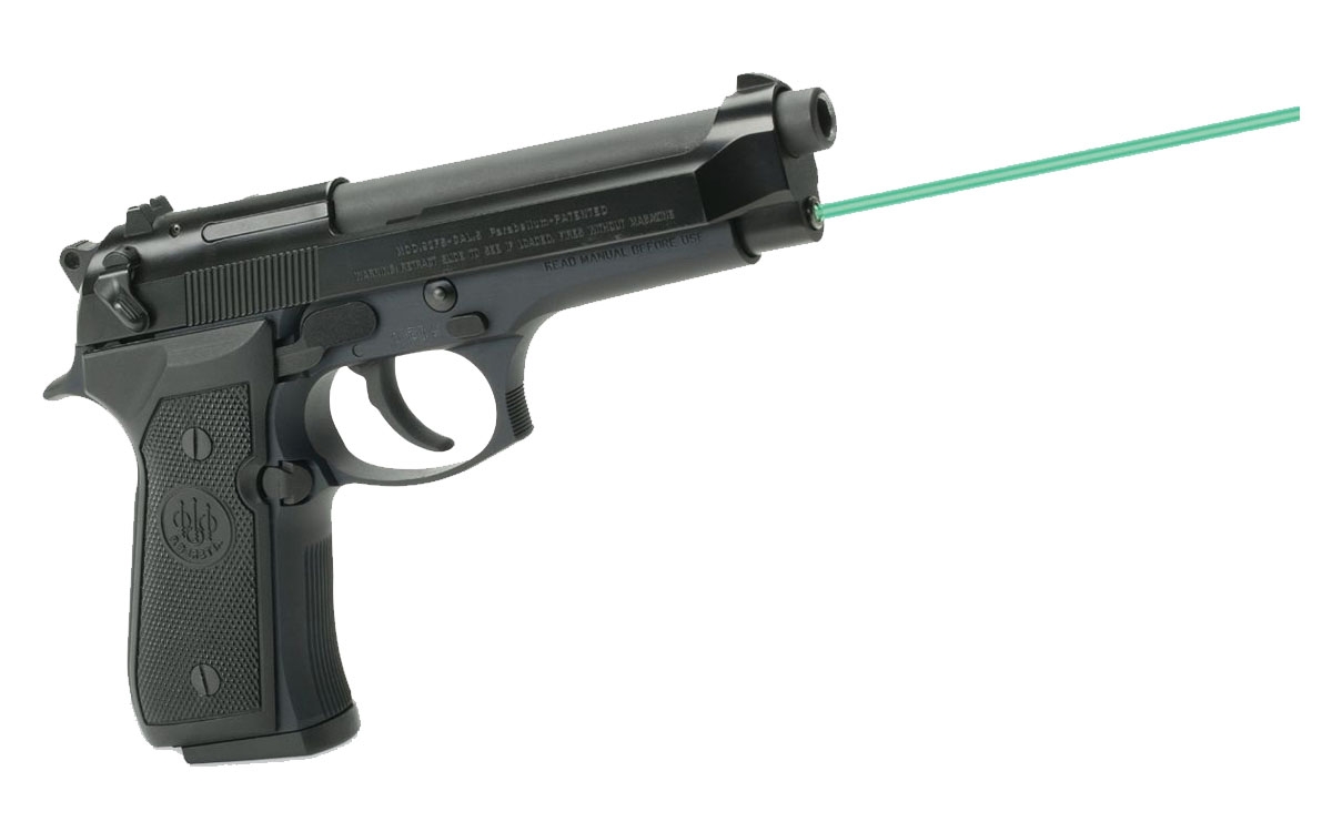 LaserMax Guide Rod Laser for Beretta 92, 96, M9, M9A1, Taurus PT101 Pistols - LMS-1441G
