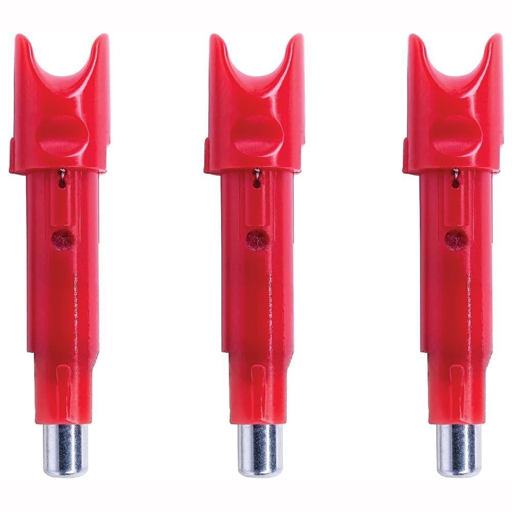 TenPoint Alpha Blaze HPX Lighted Crossbow Nock, Red Pack of 3