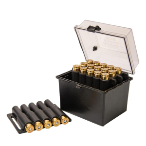 Berry-S-Mfg Berry's Mfg Safari Ammo Box 20rd Small Rifle Clear/Black