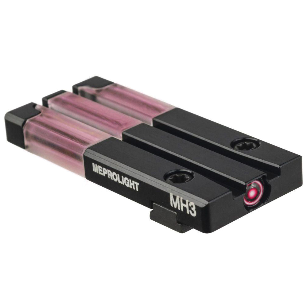 Meprolight FT Bullseye Fiber-Tritium Sight Rear, Red