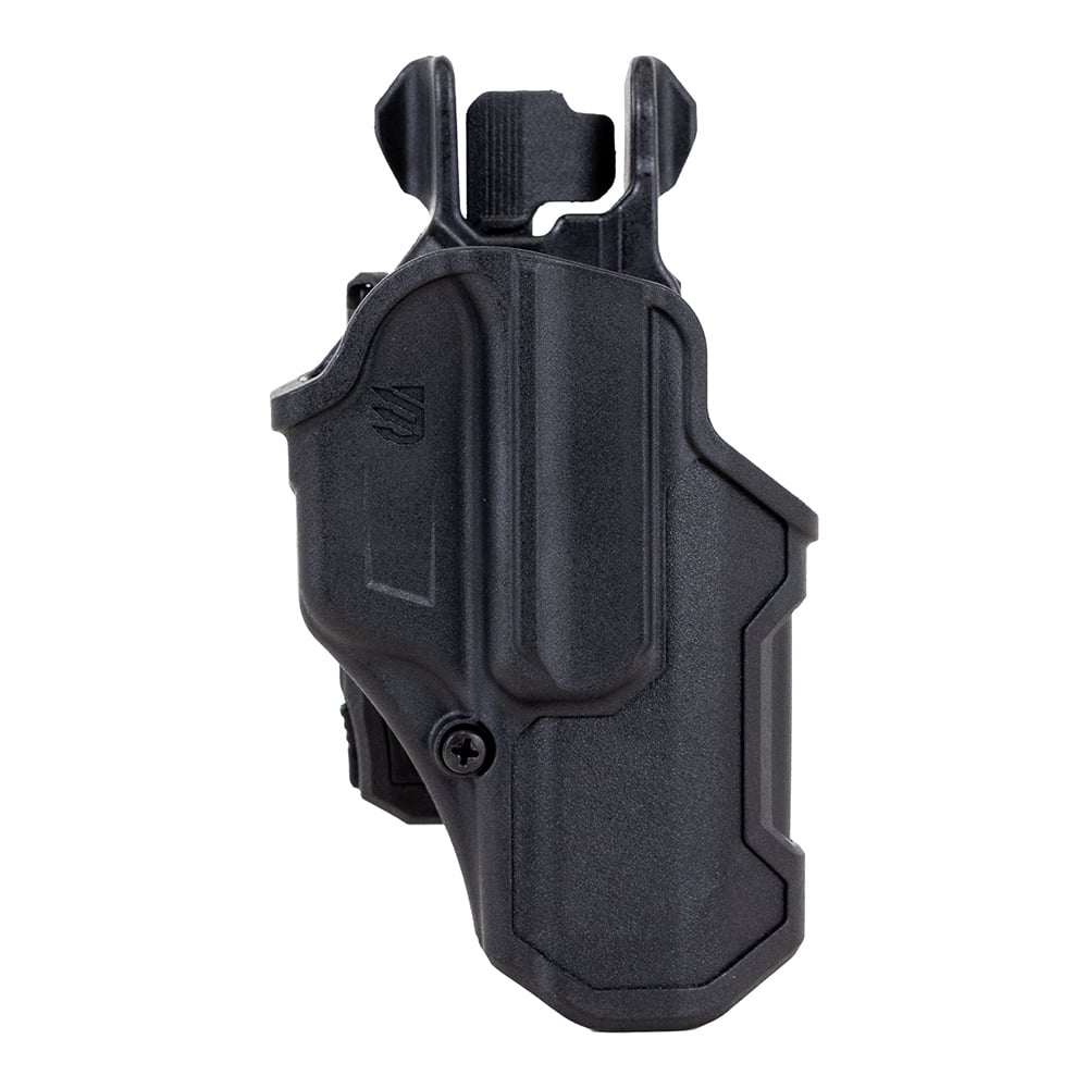 Blackhawk T-Series L2C OWB Holster RH Glock 17, Matte Black - 410700BKR