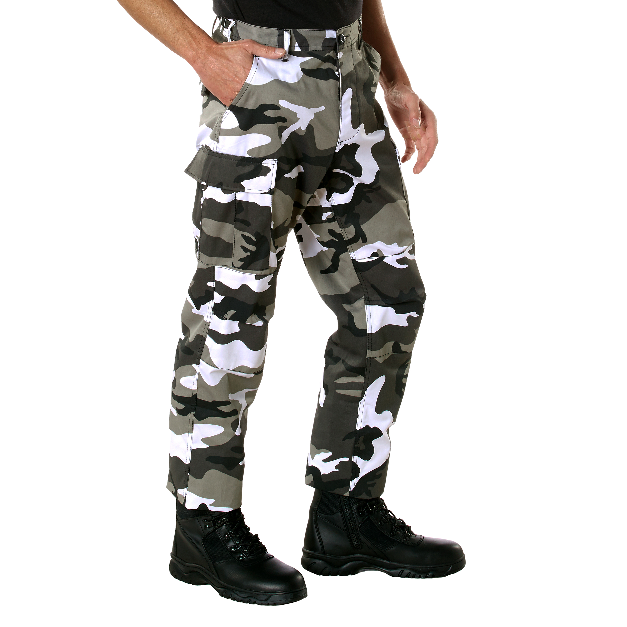 Rothco Color Camo Tactical Bdu Pants - City Camo, Medium