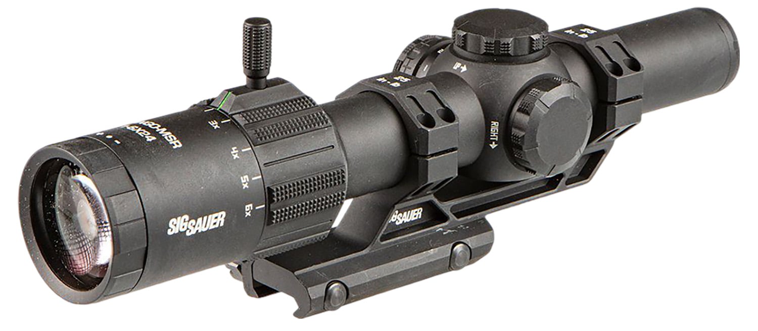 Sig Sauer Tango MSR 1-6x24mm FFP Rifle Scope w/ Mount, ILLUMINATED RETICLE - SOTM61002