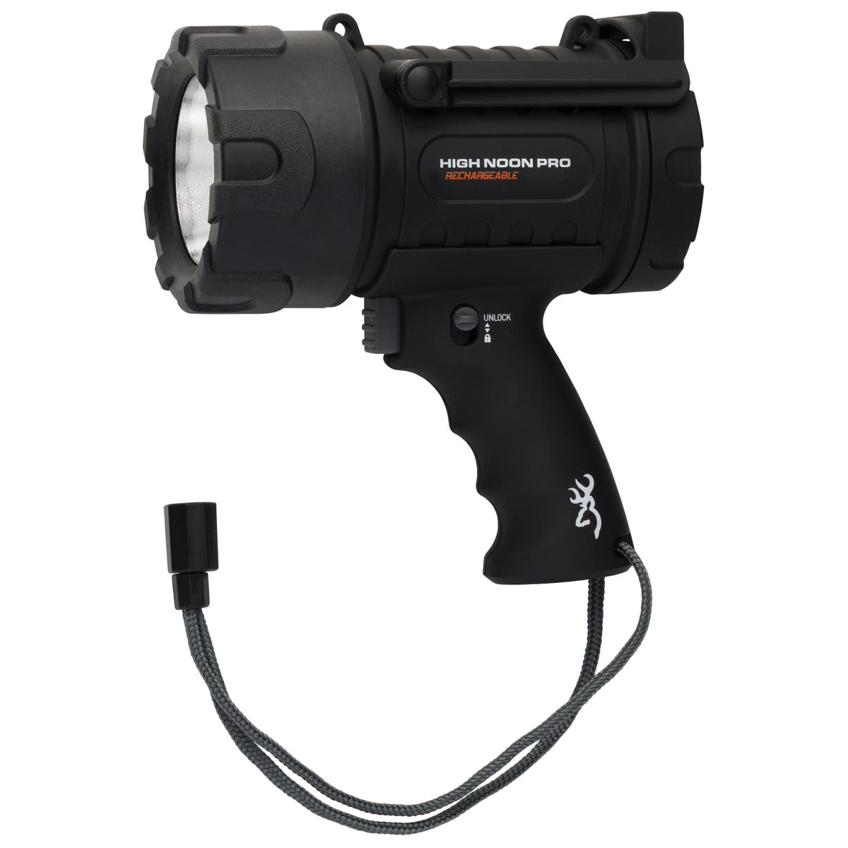 Browning High Noon Pro USB Rechargeable Spotlight - 1400 lm USB Rechargeable High-Performance - 03717775