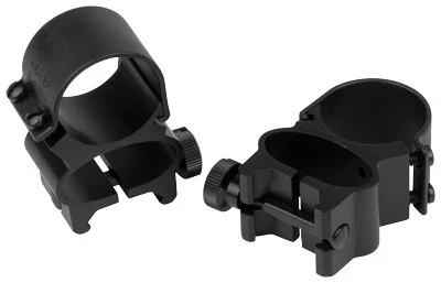 WEAVER RINGS DETACHABLE TOP - MOUNT SEE-THRU 1" MEDIUM MATTE