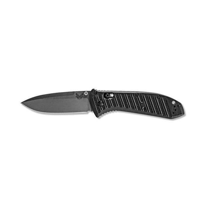 Benchmade Presidio II Folding Drop Point Knife, Black - 570-1