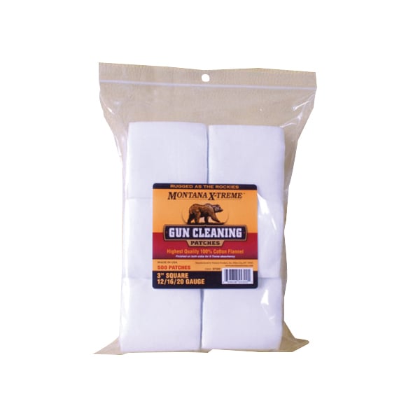 Montana X-Treme 3" x 3" Square Patch, 500/Bag