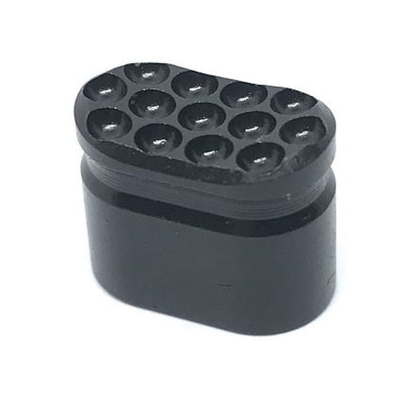 Forward Controls Design EMR-HC Dimple Enhanced Magazine Release Button, Black
