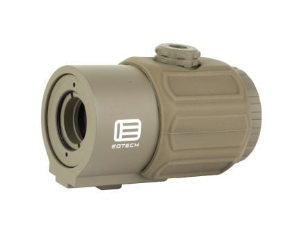 EOTech G43, 3X Magnifier, QD Mount, Switch to Side, 34mm , Tan, Includes Mount