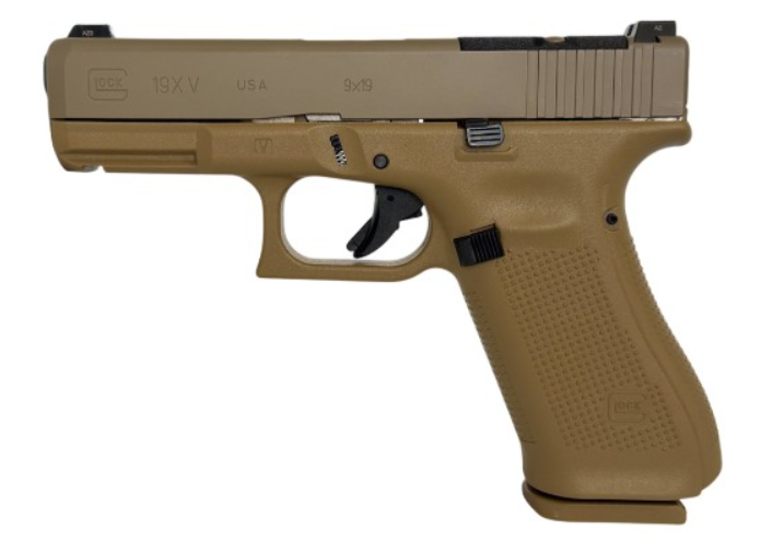 Glock 19X V 4.2" 9mm RMR Cut 19rd Handgun, FDE - RBGW-G19XV-FDE-RMR
