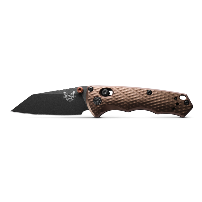Benchmade Full Immunity Folding Wharncliffe Knife, Burnt Bronze - 290BK-1