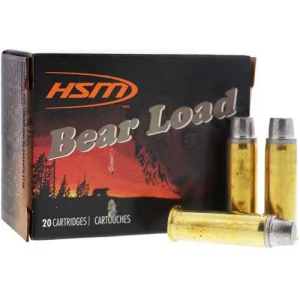 HSM 454C4N20 Bear Load  454 Casull 325 gr Wide Flat Nose (WFN) 20 Bx/ 20 Cs