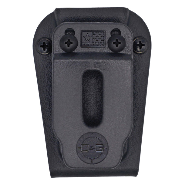 C&G Holsters Springfield Hellcat Kydex Universal Single Stack Magazine Holder, Black - 4002100