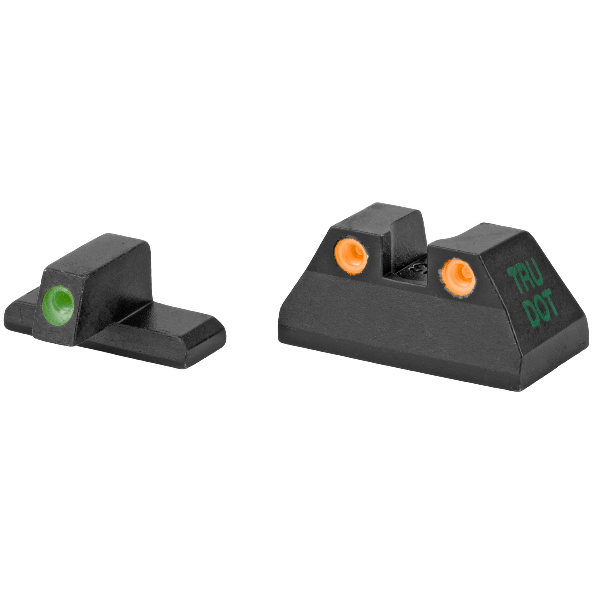 Meprolight Tru-Dot, Fixed Tritium Sights, Green/Orange, fits HK USP Full Size 9mm/40S&W/45ACP