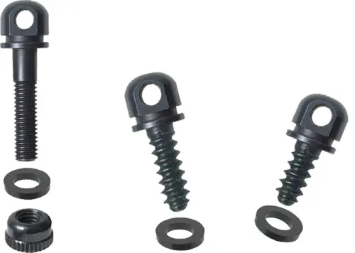 Outdoor Connection BO5 Swivel Base Set BO5 Black Steel Includes 7/8" McScrew, 1/2" 3/4" Wood Screw Base, 3 Spacers