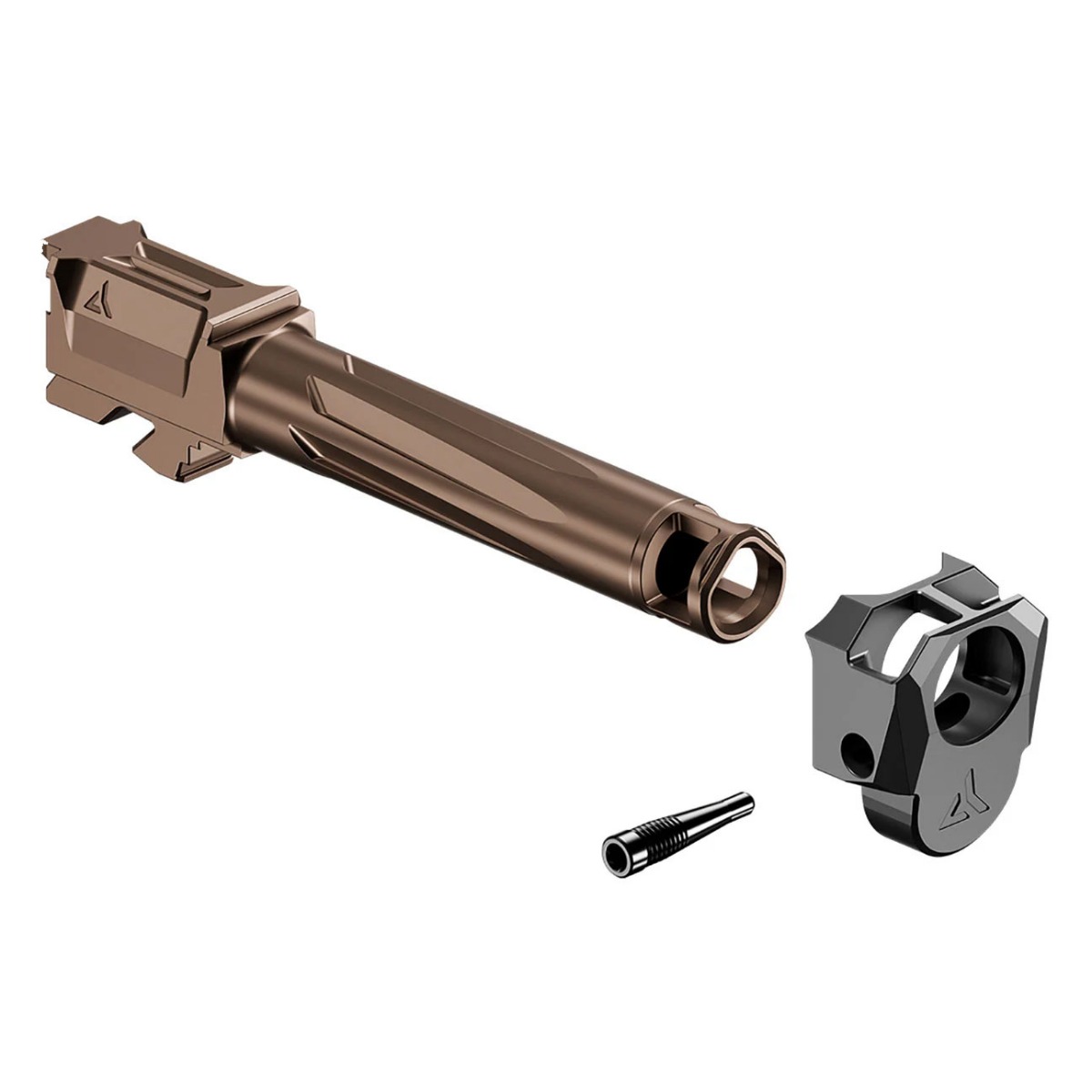 Radian Weapons 9mm Ramjet + Afterburner Combo, Bronze Stainless Steel - R0832