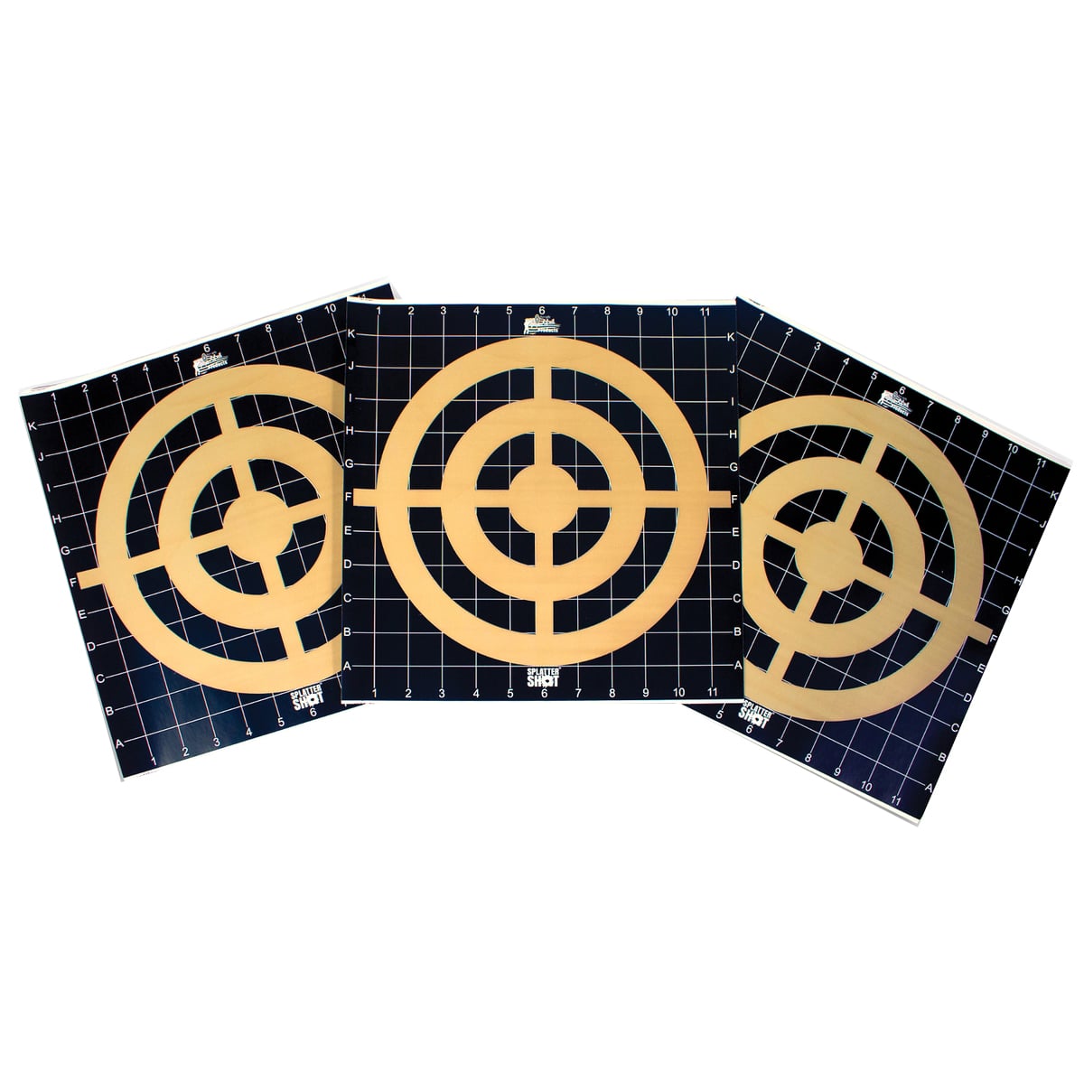 ProShot Splatter Shot Thermal Zeroing Multi-Purpose Target, Black/Orange