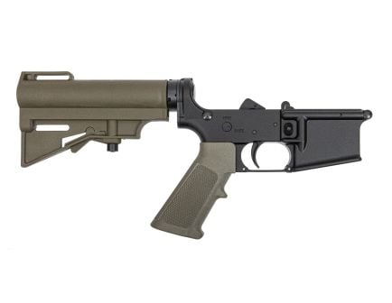 PSA Classic AR-15 Complete Pistol Lower W/HAR-15 Brace, ODG