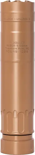 Rugged Razor 556 5.56 Suppressor FDE
