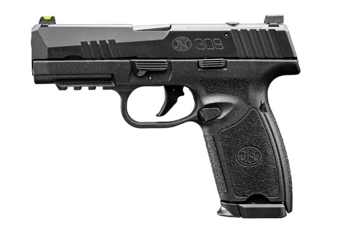 FN 309 MRD NMS 3.8" 9mm OR 20rd/16rd Handgun, Black - 66-102366
