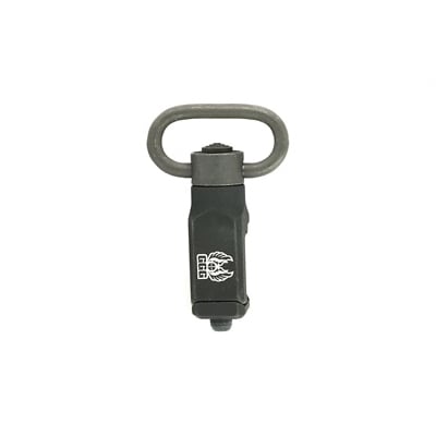 GG&G Picatinny Sling Mount w/ Quick Detach Swivel, Black - GGG-1620