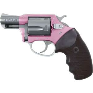 Charter Arms 53230 Undercoverette Pink Lady  Revolver Single/Double 32 Harrington & Richardson Magnum 2 5 Rd Black Rubber Grip Stainless