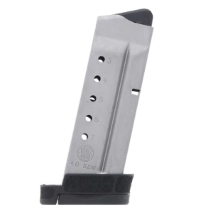 Smith & Wesson 3009877 PK M&P Shield M2.0 .40 S&W 7-Round Magazine, Black