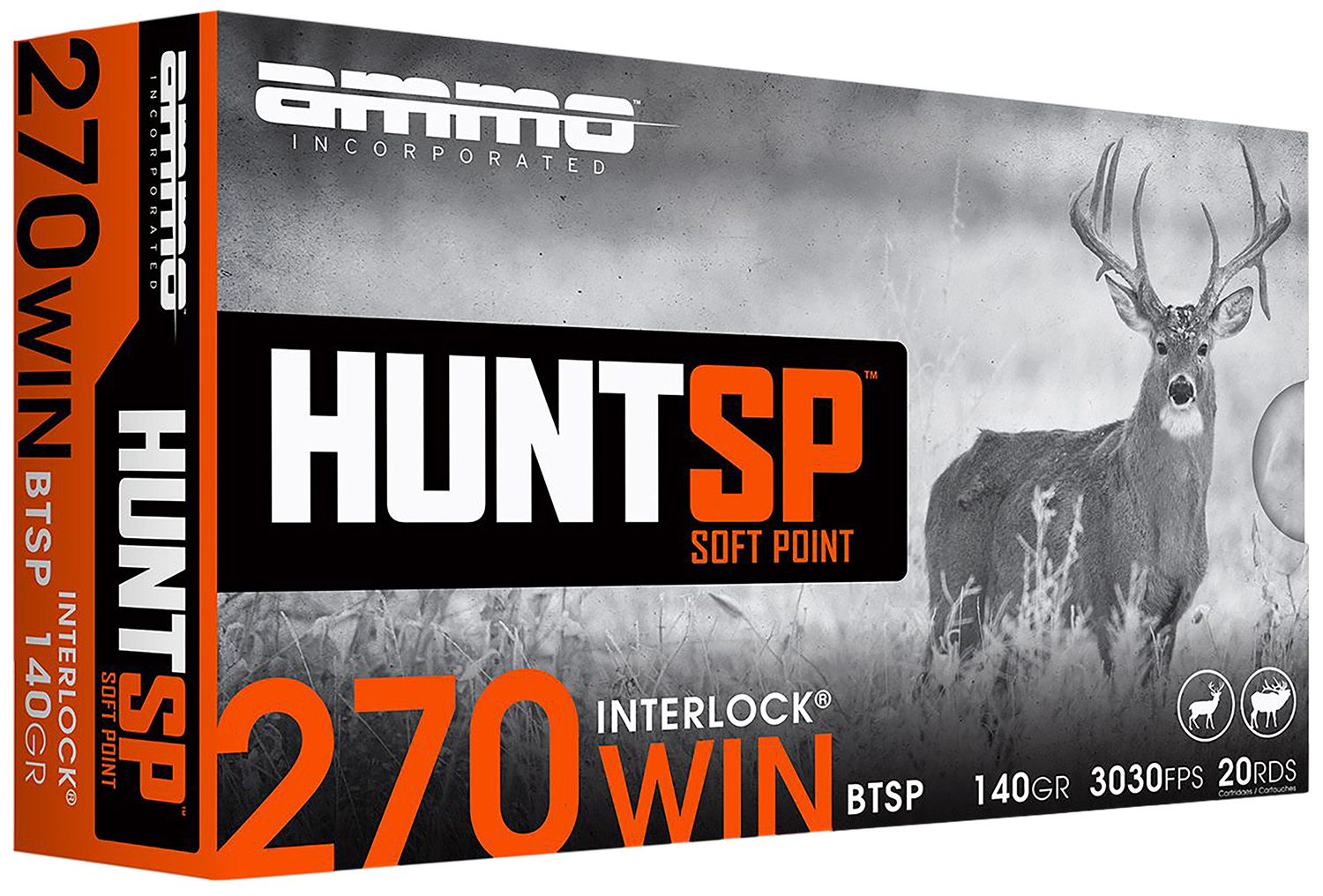 Ammo Inc .270 Win 140gr Soft Point Rifle Ammo - 20 Rounds