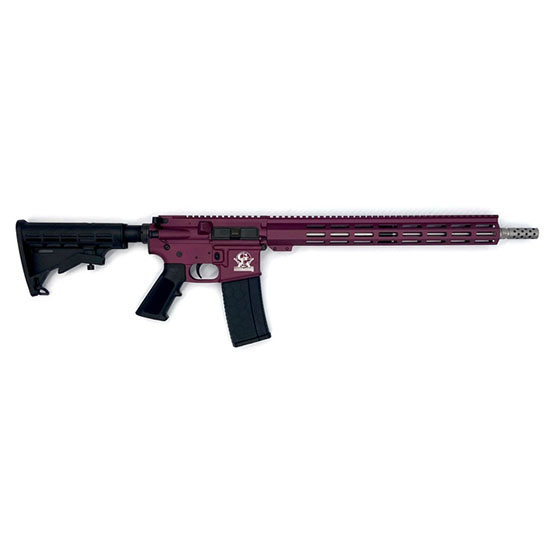 GLFA AR-15 223 Wylde 16" HBAR Black Cherry 30rd Rifle