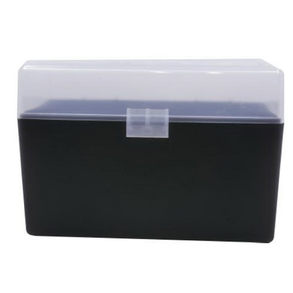 Berrys Bullets 410 .270 Win/.30-06 Spfld 50 Round Flip-Top Ammo Box, Clear/Black - 91023