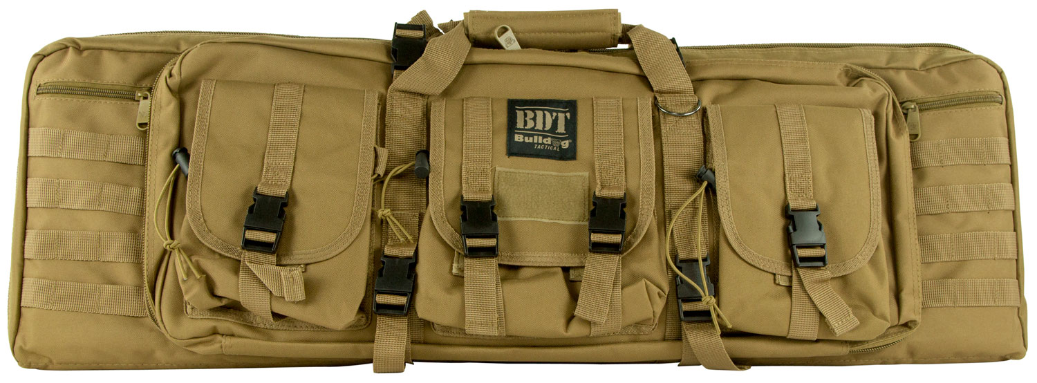 Bulldog Cases BDT Tactical Double Rifle Bag, 37", Tan - BDT60-37T