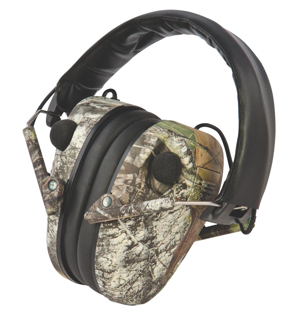 Caldwell E-MAX 23 dB Low Profile Electronic Hearing Protector, Mossy Oak Break-Up - 487200