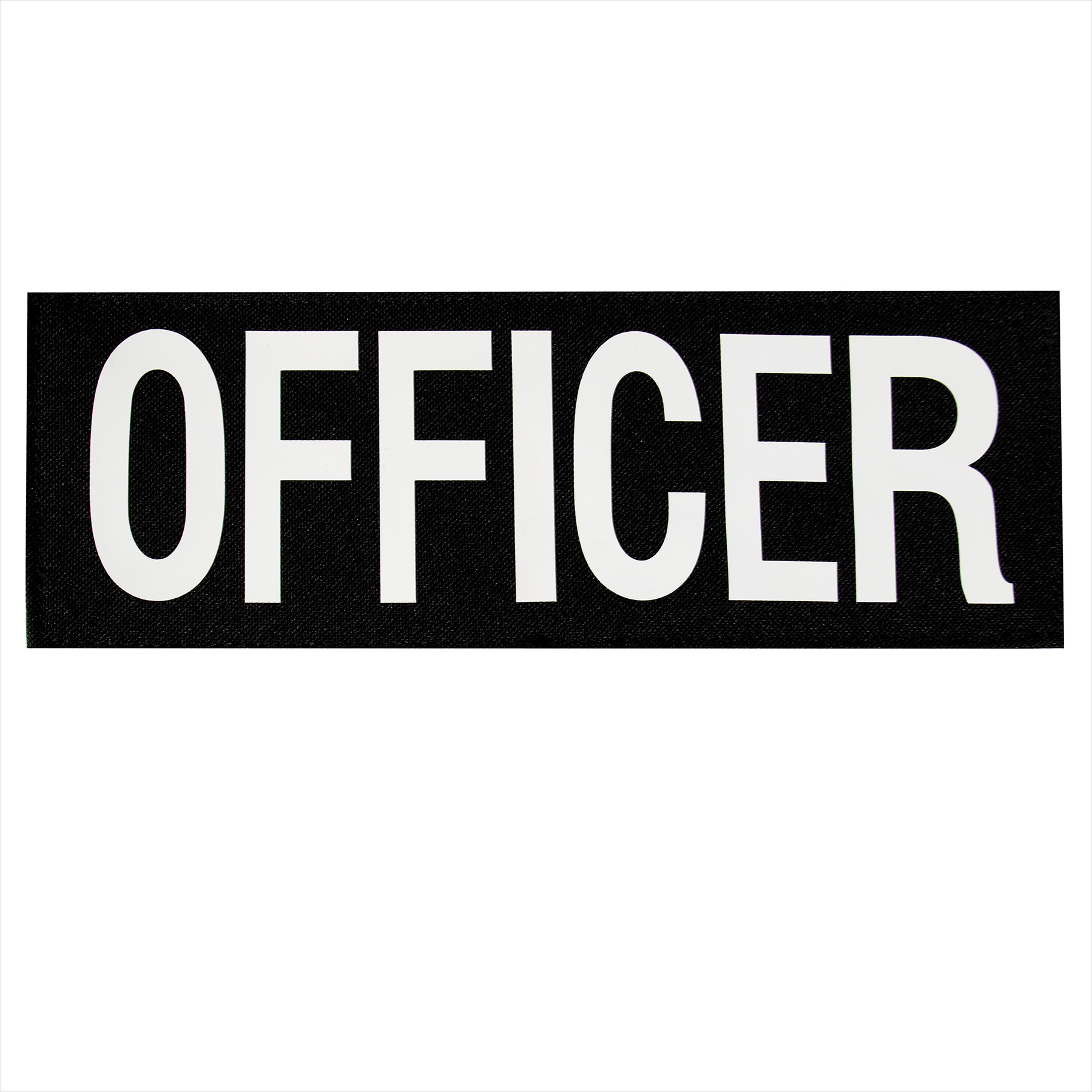 Rothco Officer Patch With Hook Back - Small