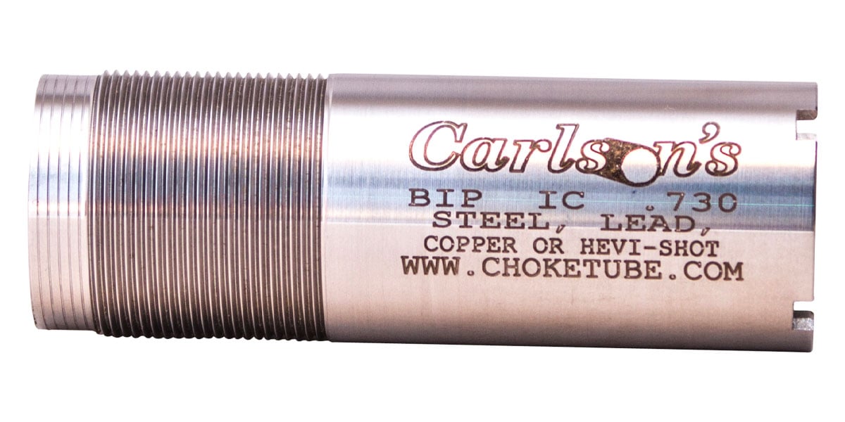 Carlsons Replacement Improved Cylinder Flush 12ga Choke Tube, Fits Browning Invector-Plus - 59963