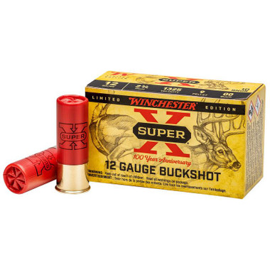 Winchester USA Super X 12 Gauge  2-3/4" 00 Buck Shot