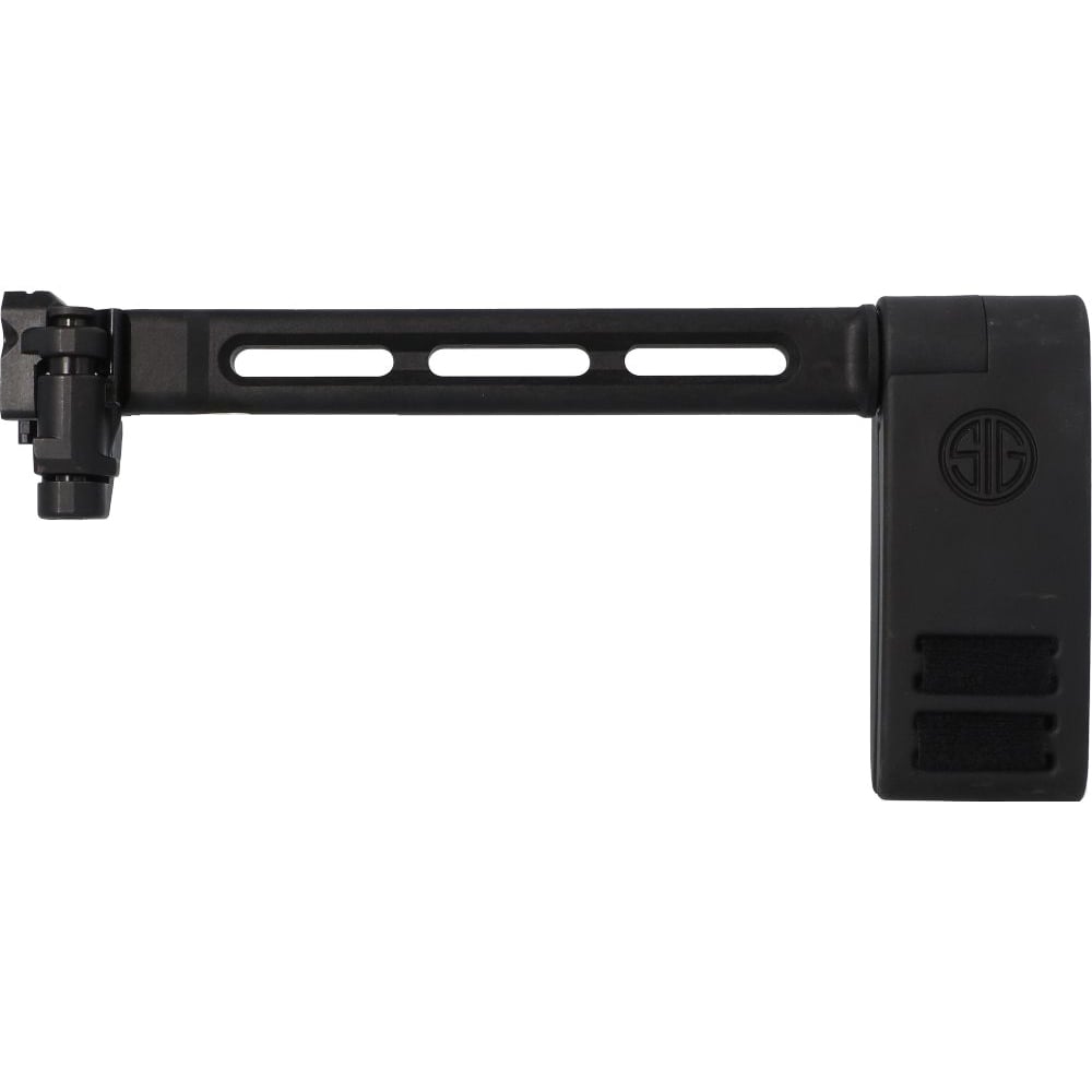 Sig Sauer Folding Locking Pistol Brace Fits MCX-Spear/MCX-Spear LT/MPX Black - For Enhanced Stability and Tactical Use - 8901672