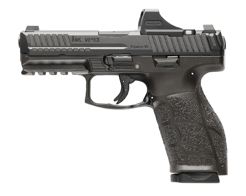 HK VP9A1 X W/ HOLOSUN SCS 9MM – 4.09″ 1-15RD MAGS BLACK - No Credit Card Fees - Low, flat rate shipping