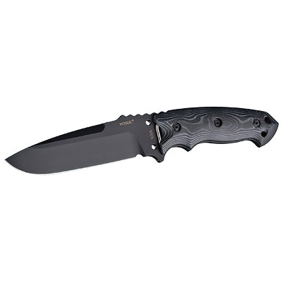 Hogue EX-F01 5.5" Drop Point Fixed Blade Knife, G-Mascus Black - 35179