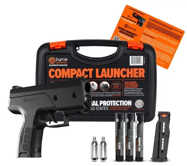 BYRNA CL UNIVERSAL KIT STEEL - GRAY W/2 MAGS PROJTL 61 CAL