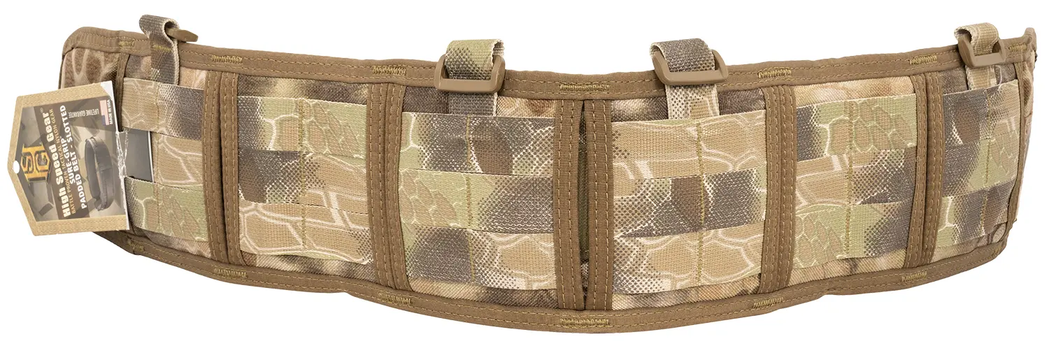 High Speed Gear 33PB00HY Sure-Grip Camo Neoprene Small Belt Size 30.75"