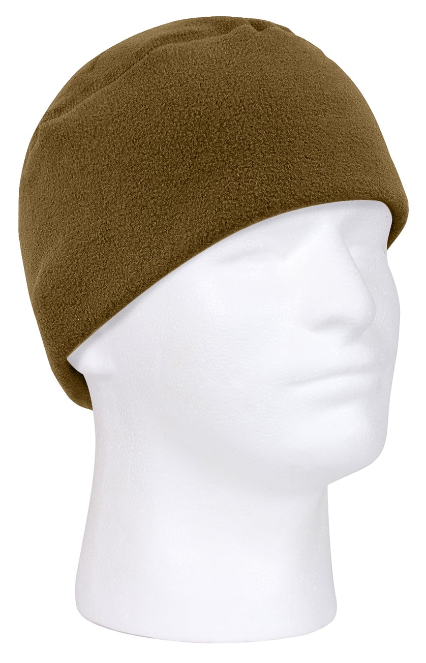 Rothco Polar Fleece Watch Cap - Coyote Brown