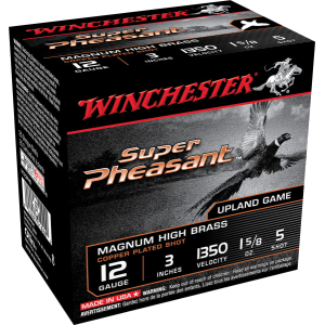Winchester Ammo X123PH5 Super Pheasant Magnum High Brass 12GA 3\" 1 5/8oz #5 Shot - 25sh Box