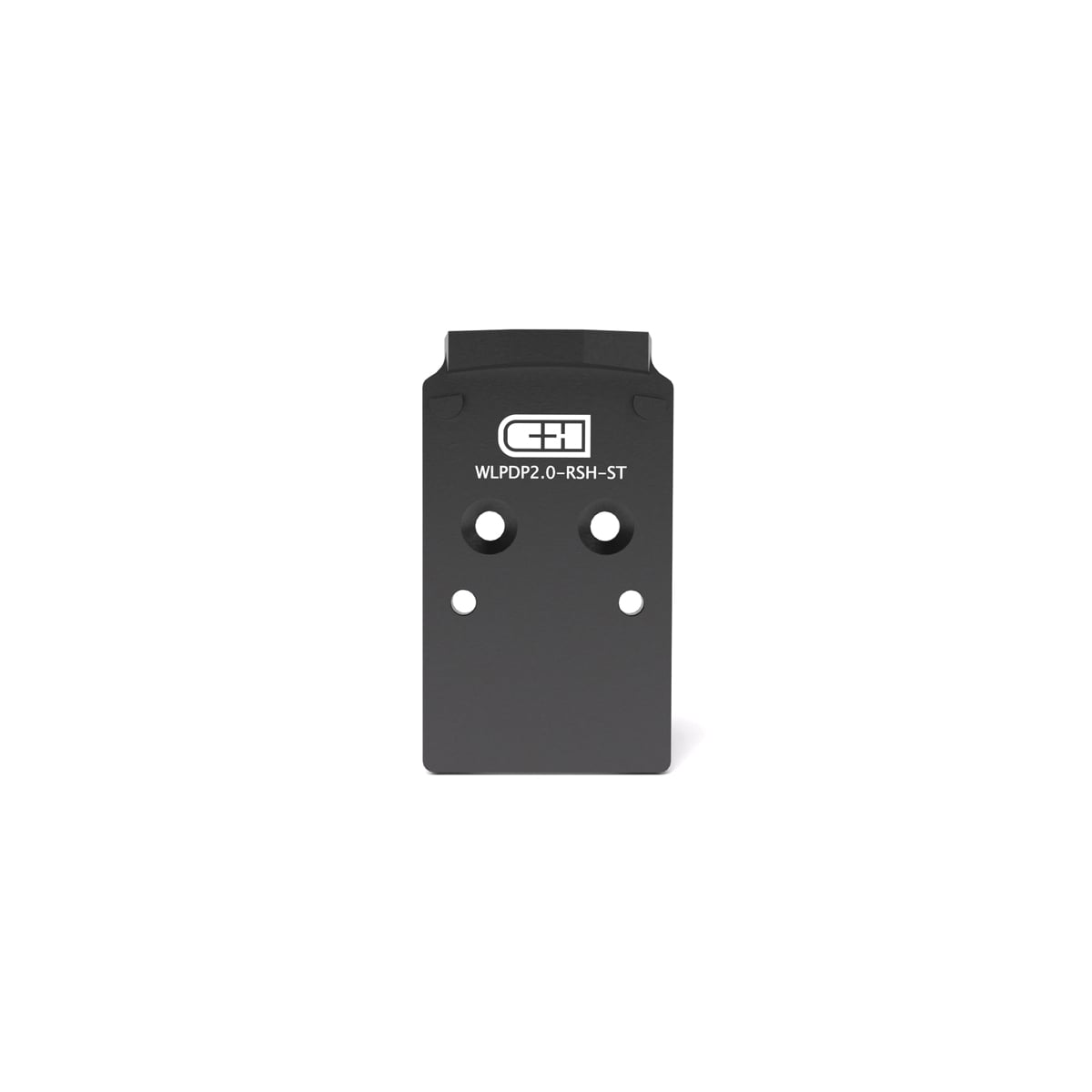 C&H Precision Optic Plate -WLTHR PDP 2.0 TO RMR STL- WLPDP2.0-RSH-ST