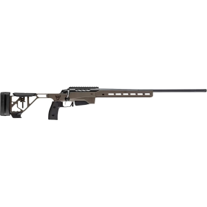 Tikka T3X Ace Game Bolt Action Rifle 7mm PRC 24" Fluted Black Threaded Barrel Black Frame Midnight Bronze Pistol Grip, Adjustable Cheek Piece Stock