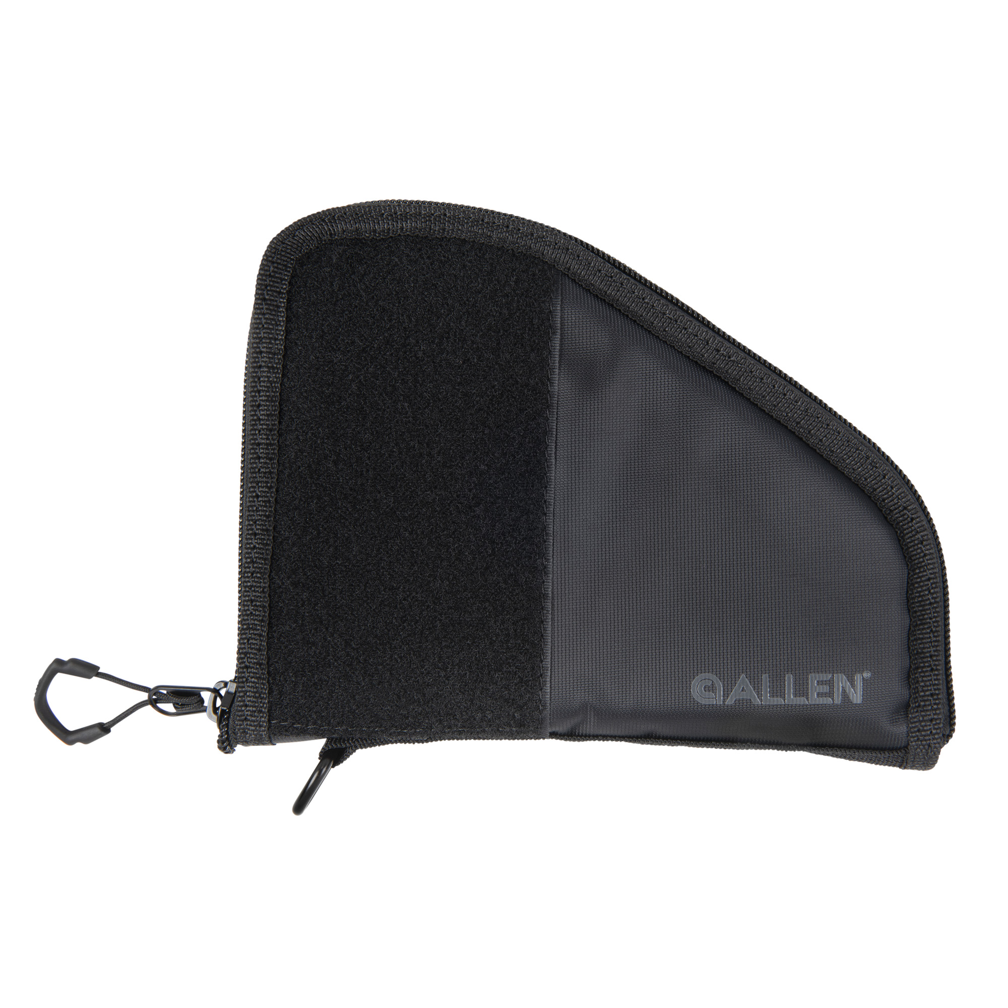 Allen Pistol Case with Mag Pouch Pistol Case, 8", Black - 787