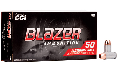Blazer .40 S&W 165GR FMJ Ammunition - 50 Rounds