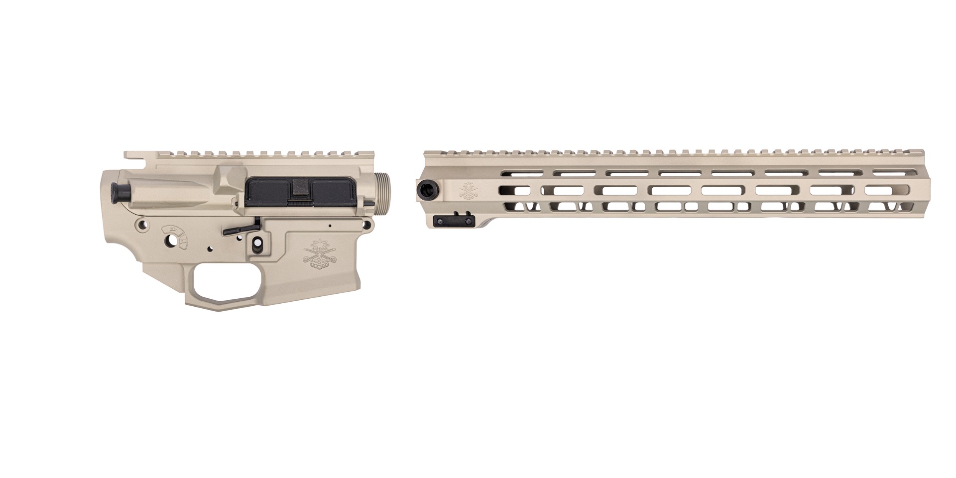 Sabre-15 Enhanced Builder Set - 15" QDSM V2 Rail, Champagne